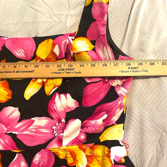 Scarlett Floral Sleeveless Dress - Pink and Yellow size 11/12 - Picture 3 of 6